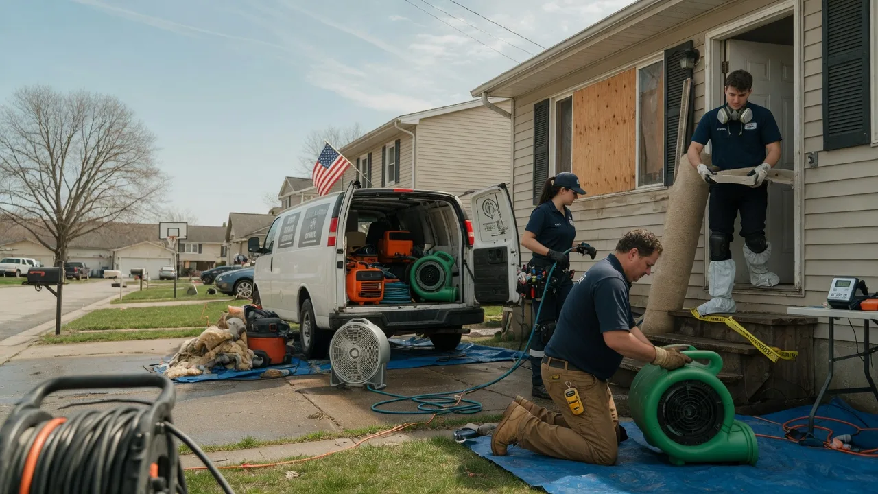 Water Damage Restoration in Bigfoot, TX near me
